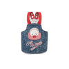 TaniWina Cartoon Denim Suspender Skirt for Small Dog Clothes