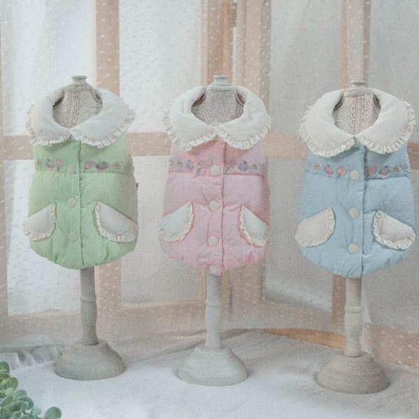 TaniWina Hydrangea Pattern Yukata for Small Dogs