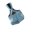 TaniWina Denim Pet Harness Dress: Elevate Your Furry Friend's Style