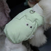 TaniWina Peek-a-Boo Embroidered Down Vest with D-Ring for Small Dogs