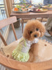 TaniWina Cute Macaron-colored Corduroy Suspender Skirt for Small Dog