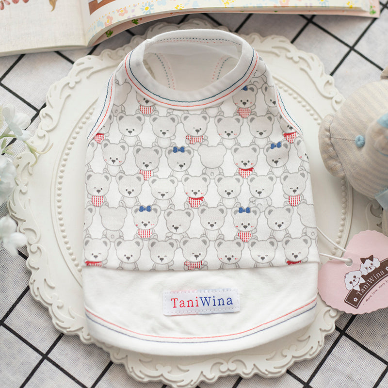 TaniWina Pet Clothing Bear-y Cozy Clothing for Small Dogs