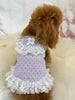 TaniWina  Macarons Color lace pet clothes Maltese Yorkshire Bear Poodle Shihzu