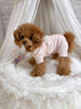 TaniWina Baby Pig Embroidered Lace Romper