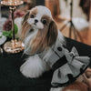 TaniWina Elegant Houndstooth Couple Set – British-Inspired Halloween & Winter Fashion for Small Dogs