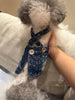 TaniWina Denim Pet Harness Dress: Elevate Your Furry Friend's Style