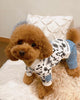 TaniWina Pet Denim Overall Jumpsuit for small dog