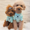 TaniWina Matching Sibling Graphic T-Shirts – Princess & Straight Sleeve Designs for Small Dog