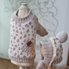 TaniWina Adorable Sweater for Small Dog with Long Sleeves and Hat, Perfect for Winter