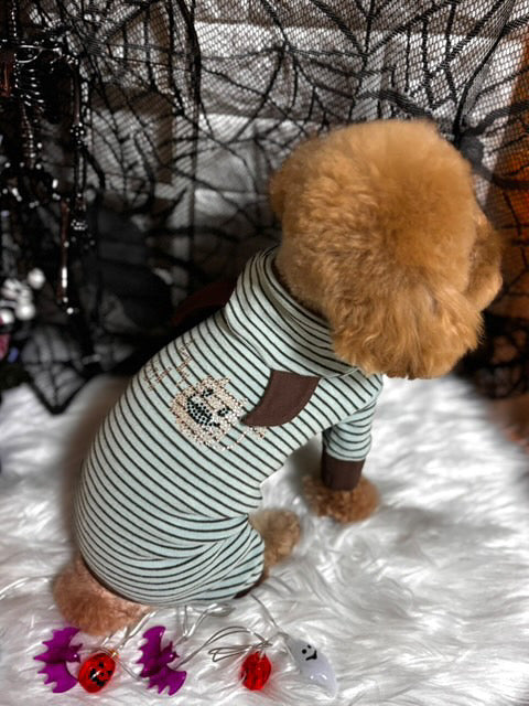 TaniWina Spooky Monster Horn Romper – Halloween Limited Edition