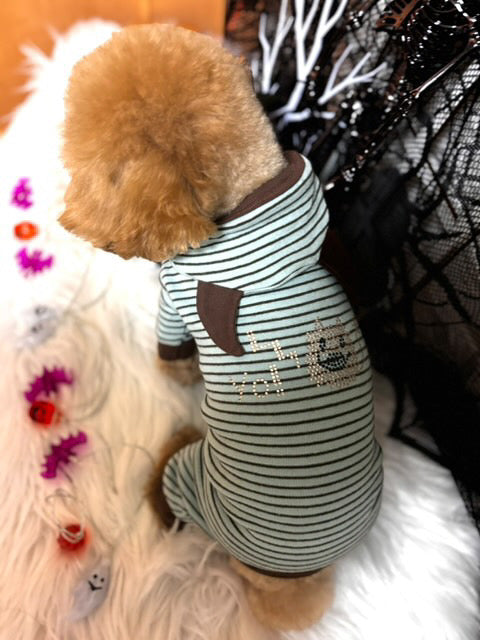 TaniWina Spooky Monster Horn Romper – Halloween Limited Edition