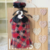 TaniWina Classic Scottish Red Dress Suit Pet Costume