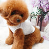 TaniWina White Lace Shirt Pet Clothes