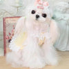 TaniWina  Macarons Color lace pet clothes Maltese Yorkshire Bear Poodle Shihzu