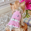 TaniWina Pet Costume Casual Cute Embroidery Princess Suspender Skirt Dog Clothes