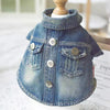 TaniWina Pet Clothing Denim Jacket Pet clothes for small dog