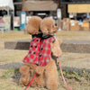 TaniWina Classic Scottish Red Dress Suit Pet Costume