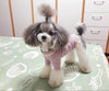 TaniWina Pet Costume Pastoral Cute Style Striped Long-Sleeved Vest