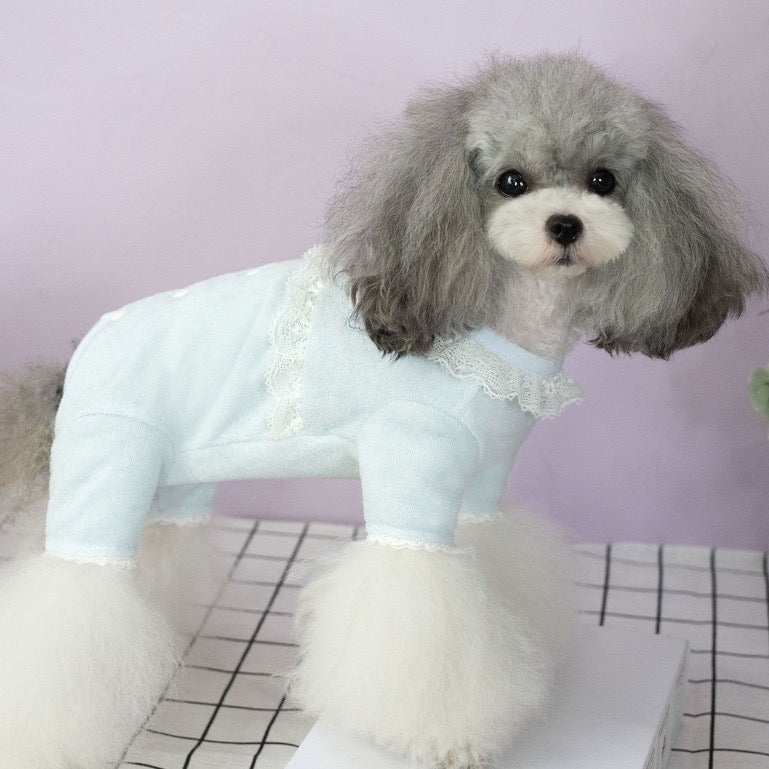 TaniWina Pet Clothes 2022 New Products Pure Cotton Quadruped Clothes